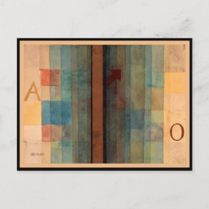 Cartão Postal Klee - Ouvertura