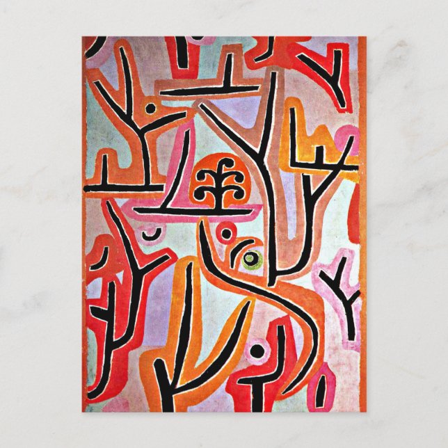 Cartão Postal Klee - Park Bei Lu (Frente)