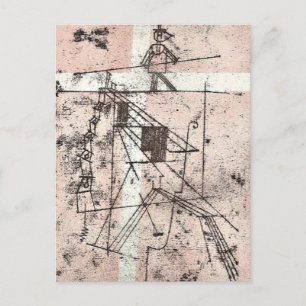Cartão Postal Klee - Rope Dancer