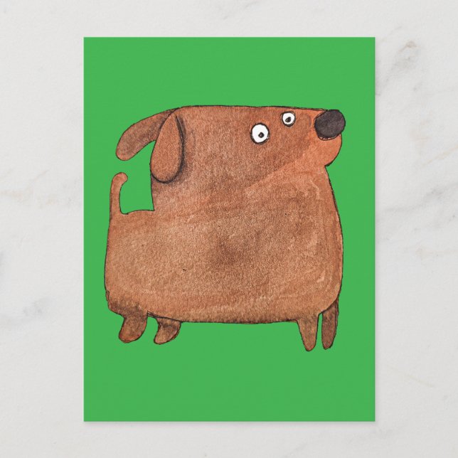 Cartão Postal Kleiner Hund (Frente)