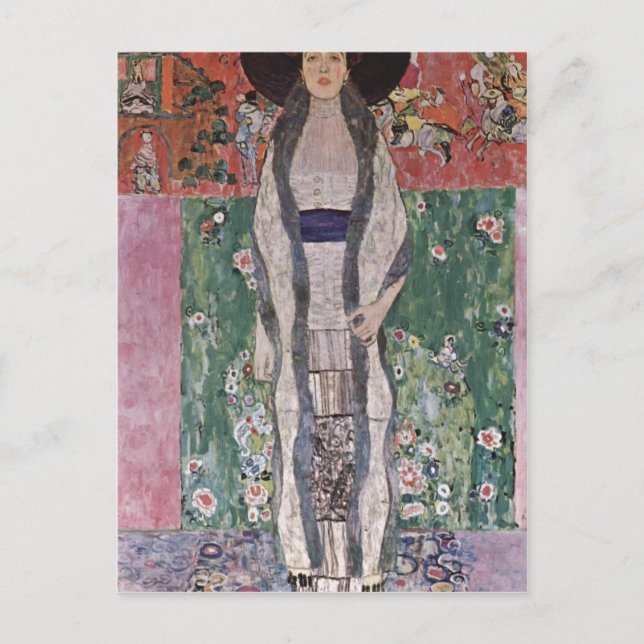 Cartão Postal Klimt, Gustav Portr?t der Adele Bloch-Bauer 1912 T (Frente)