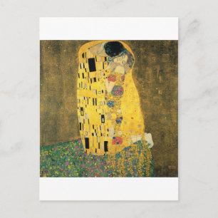 Cartão Postal Klimt - O Beijo