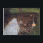 Cartão Postal Klimt - O pântano<br><div class="desc">A pintura de Gustav Klimt,  o pântano,  cartão postal.</div>