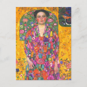Cartão Postal Klimt Retrato de Eugenia Primavesi
