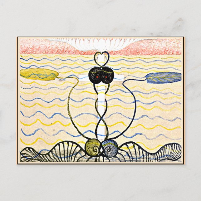 Cartão Postal Klint - Evolution, N. º 06, Grupo VI (Frente)