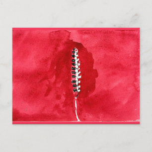 Cartão Postal Klint - Sobre a Visão de Flores e Árvores, Grãos