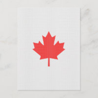 Knit Style Maple Leaf Knitting Motif