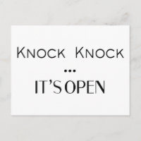 Knock Knock Está Aberto