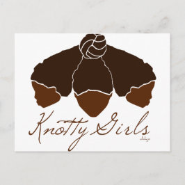 Cartão Postal Knotty Girls
