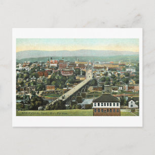 Cartão Postal Knoxville Antigo, Tennessee