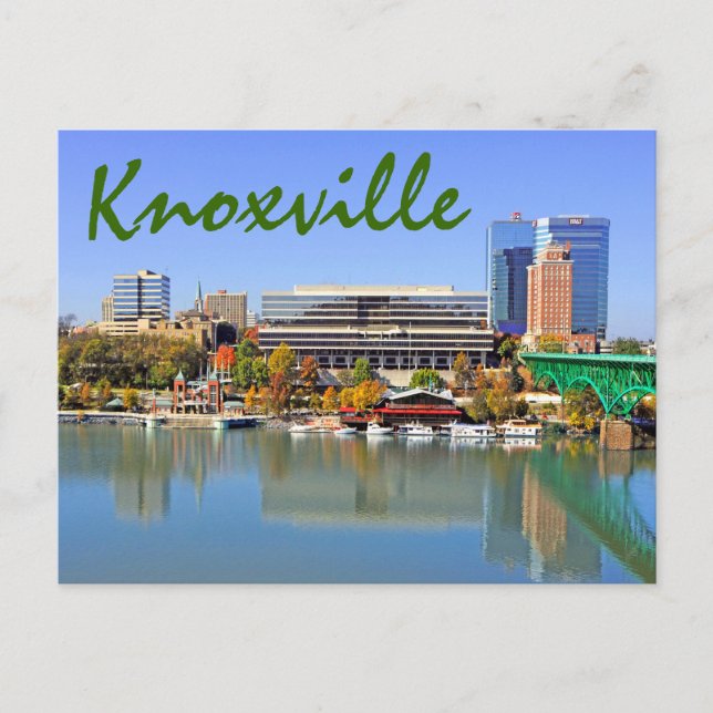 Cartão Postal Knoxville, Tennessee, E.U.A. (Frente)