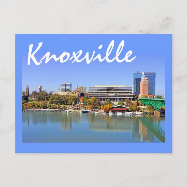 Cartão Postal Knoxville, Tennessee, E.U.A. (Frente)