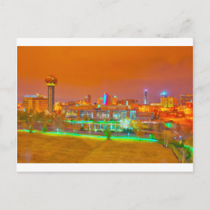 Cartão Postal knoxville tn à noite