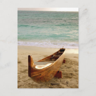 Cartão Postal Koa Canoe