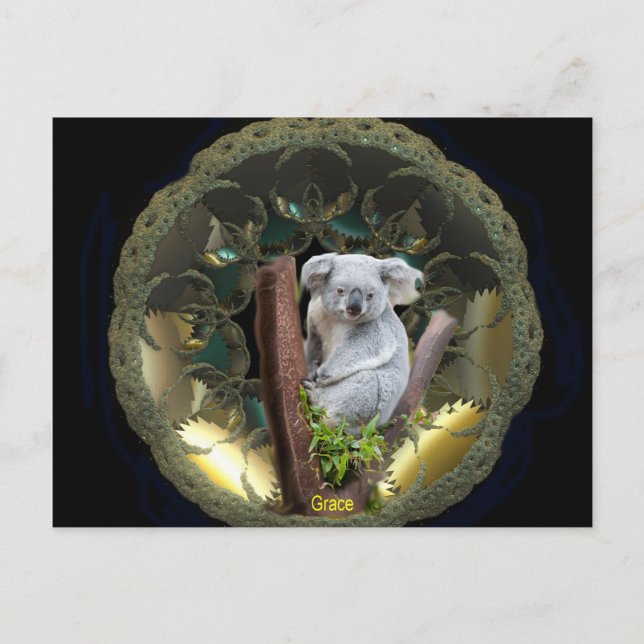 Cartão postal Koala (Frente)