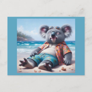 Cartão Postal Koala Beach