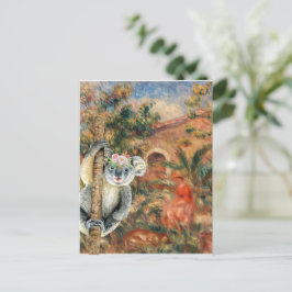 Cartão Postal Koala e Renoir Farmhouse