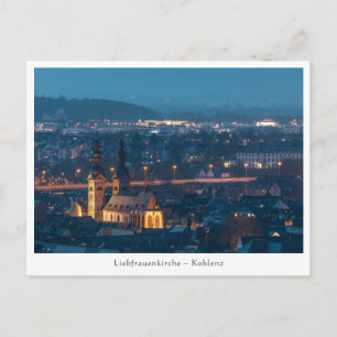 Cartão Postal Koblenz Alemanha