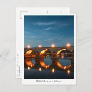 Cartão Postal Koblenz Alemanha