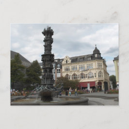 Cartão postal Koblenz Alemanha Munsterplatz