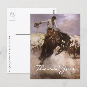 Cartão Postal Koerner's Breezy Riding