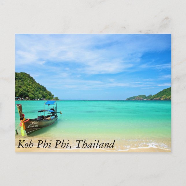 Cartão Postal Koh Phi Phi, Tailândia (Frente)