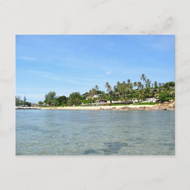 Cartão Postal koh samui (Frente)