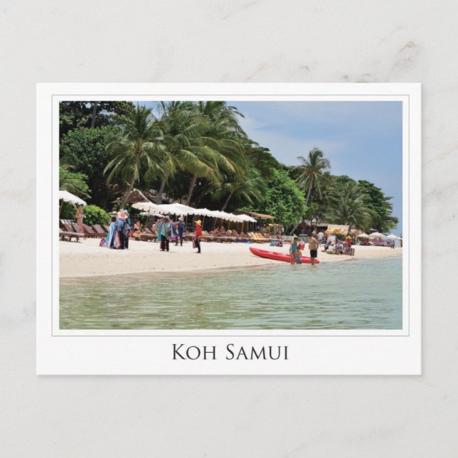 Cartão Postal Koh Samui - Tailândia (Frente)