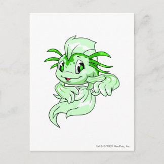 Cartão Postal Koi Green