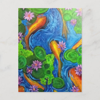 Cartão postal Koi Joy II