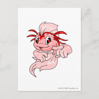 Cartão Postal Koi Red