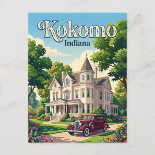 Cartão Postal Kokomo, Indiana
