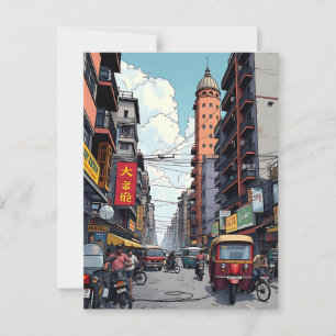 Cartão Postal Kolkata, Índia, centro Keepsasaur Souvenir