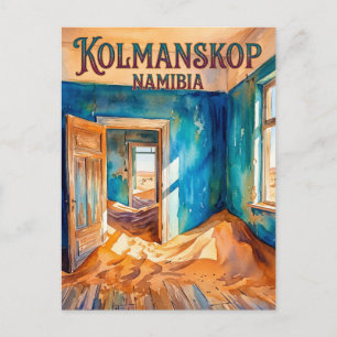 Cartão Postal Kolmanskop Namíbia
