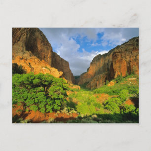 Cartão Postal Kolob Canyon no Zion Canyon Nacional