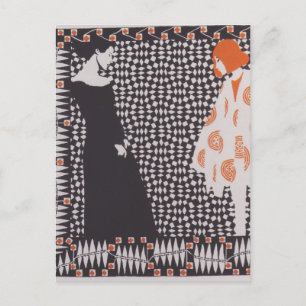 Cartão Postal Koloman Moser - primavera inicial