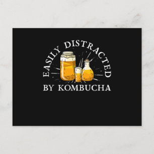 Cartão Postal Kombucha Drink