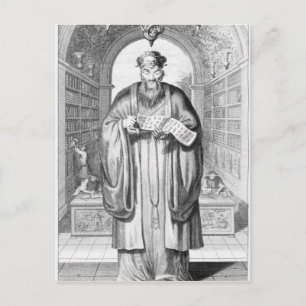 Cartão Postal Kong-Fu-Tse ou Confúcio