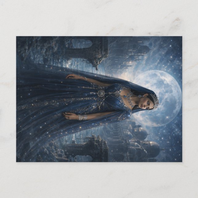 Cartão Postal Königin der Sternennacht (Frente)