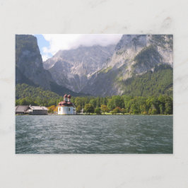 Cartão Postal Königssee Alpes da Baviera