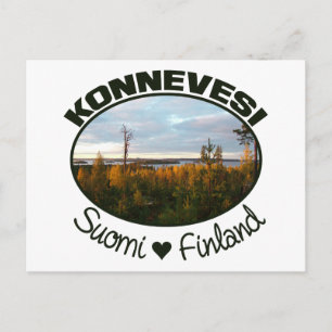 Cartão postal Konnevesi