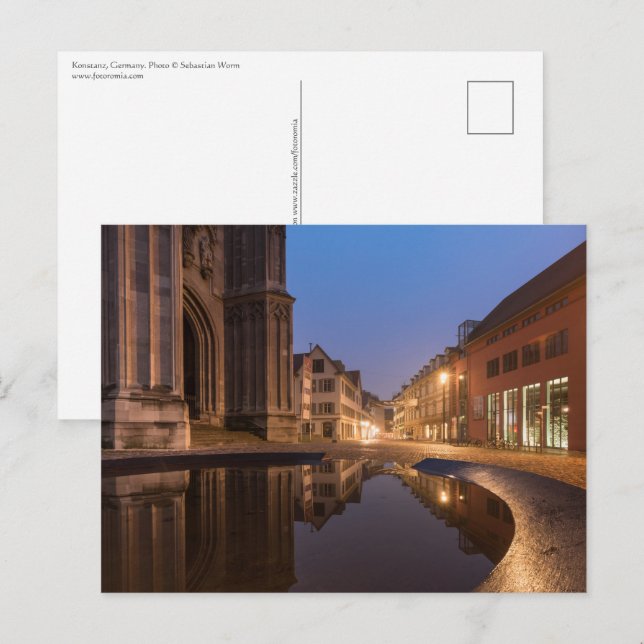 Cartão Postal Konstantanz Alemanha (Frente/Verso)