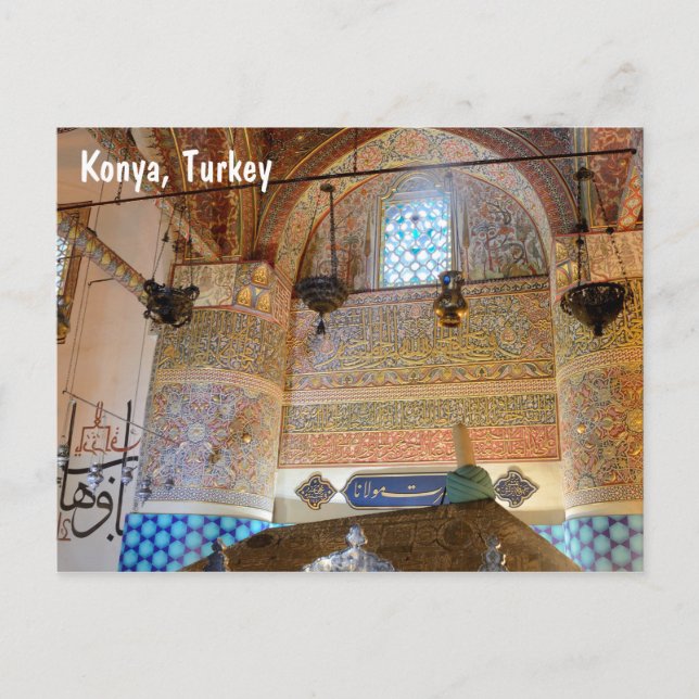 Cartão Postal Konya, Turquia (Frente)