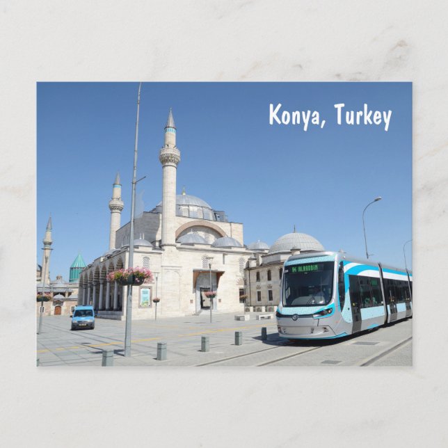 Cartão Postal Konya, Turquia (Frente)