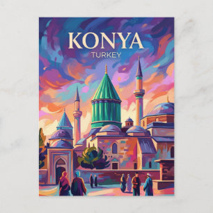 Cartão Postal Konya Turquia