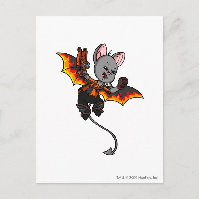 Cartão Postal Korbat Haunted Woods Player (Frente)