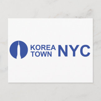 CARTÃO POSTAL KOREATOWN NYC