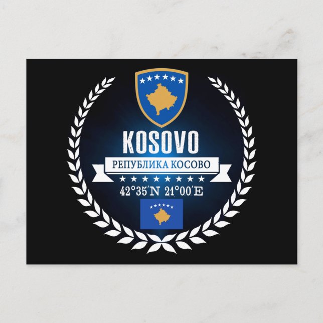 Cartão Postal Kosovo (Frente)