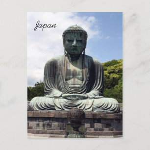 Cartão Postal kotokuin buddha japan