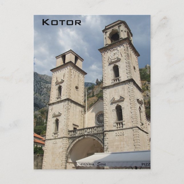 Cartão Postal Kotor (Frente)